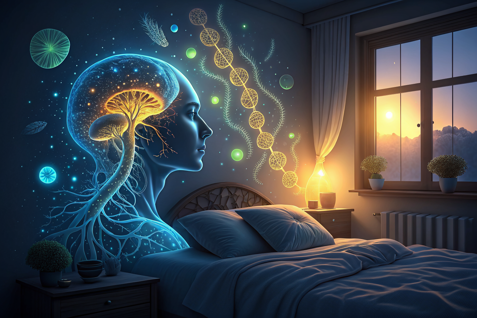 Sommeil et réparation cellulaire : comment ton cerveau se nettoie pendant la nuit
